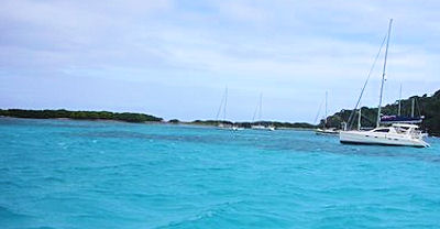 Mouillage Frigate Island (Union)