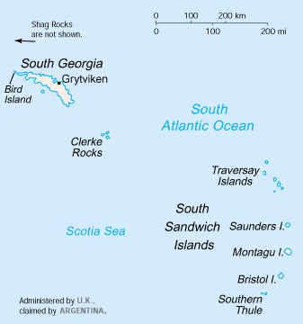 South Georgia and the South Sandwich islands